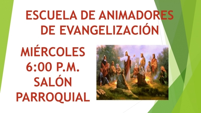 Invitación Escuela Evangelización 1